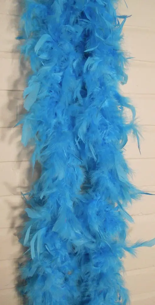 Лидер продаж! 2 м длинные натуральные перья индейки перо Боа