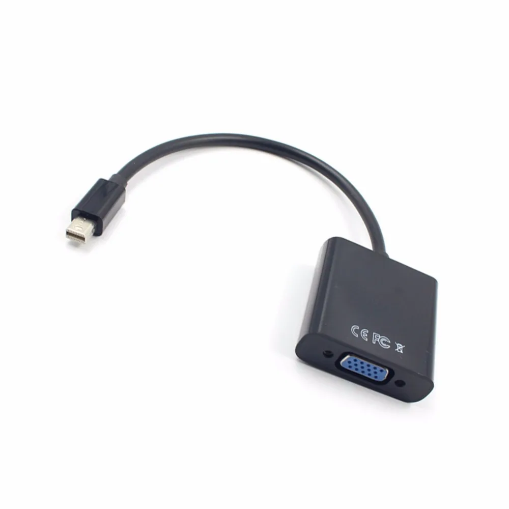 Для Apple MacBook mini dp to vga конвертер для мужчин и женщин Mini Displayport VGA Кабель адаптер HDTV