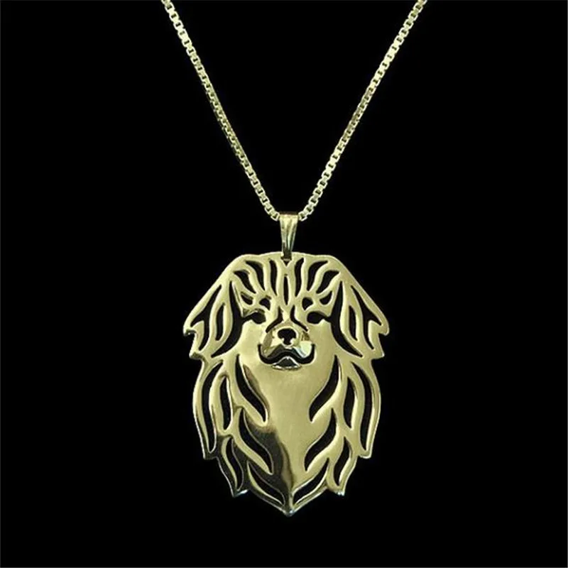 Лидер продаж полая подвеска в виде питомца из тибетского спаниеля Женский чокер