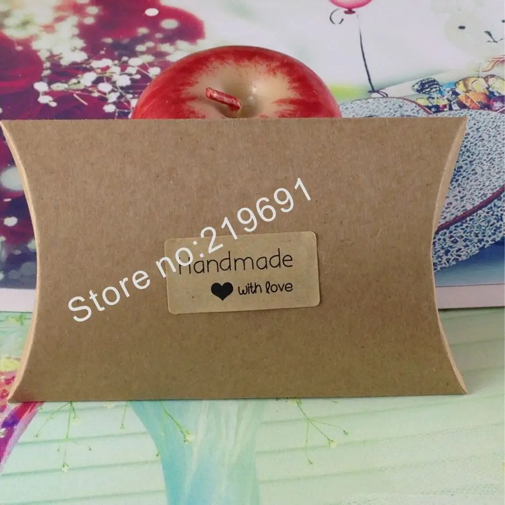 Самоклеящиеся Стикеры из крафт бумаги Thank You love 120 шт./лот|label sticker printing|label sealstickers