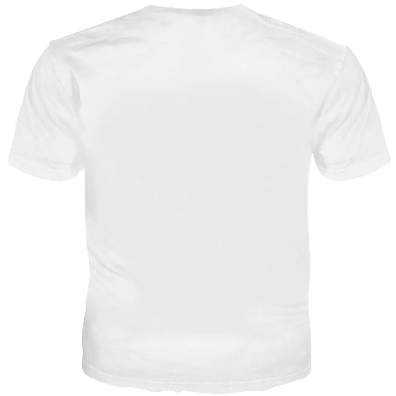 YOUTHUP Funny Design Men's 3d printed tshirts Fashion Summer Short Sleeve T shirts Creative Heart Printed Male T-shirts Top Tees | Мужская