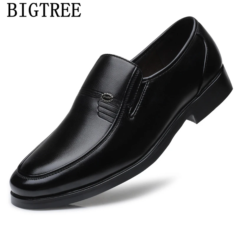 

Dad Shoes Loafers Mens Business Shoes Leather Luxury Dress Shoes Men Formal Zapatos De Hombre Casual De Vestir Chaussure Homme