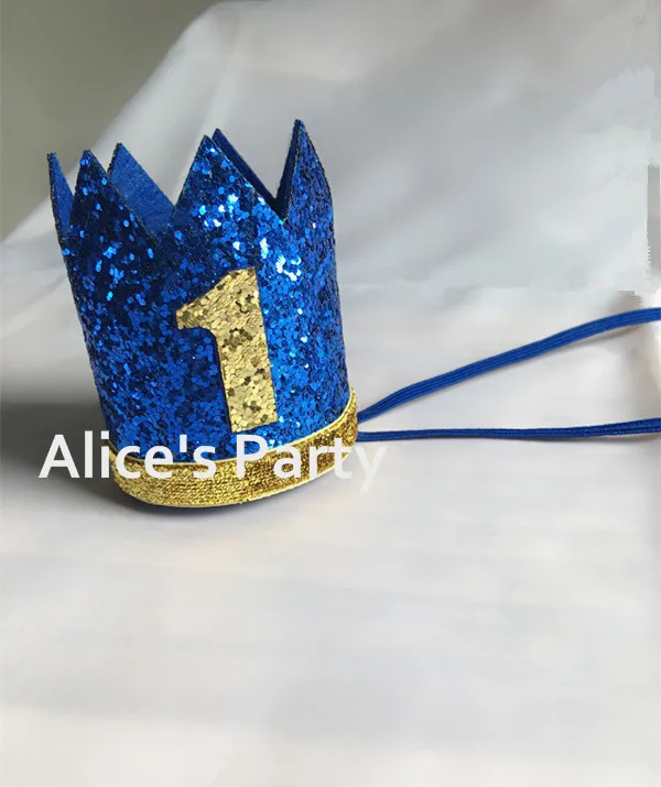 Шляпа для первого дня рождения с изображением мальчика шляпа цвета Королевского