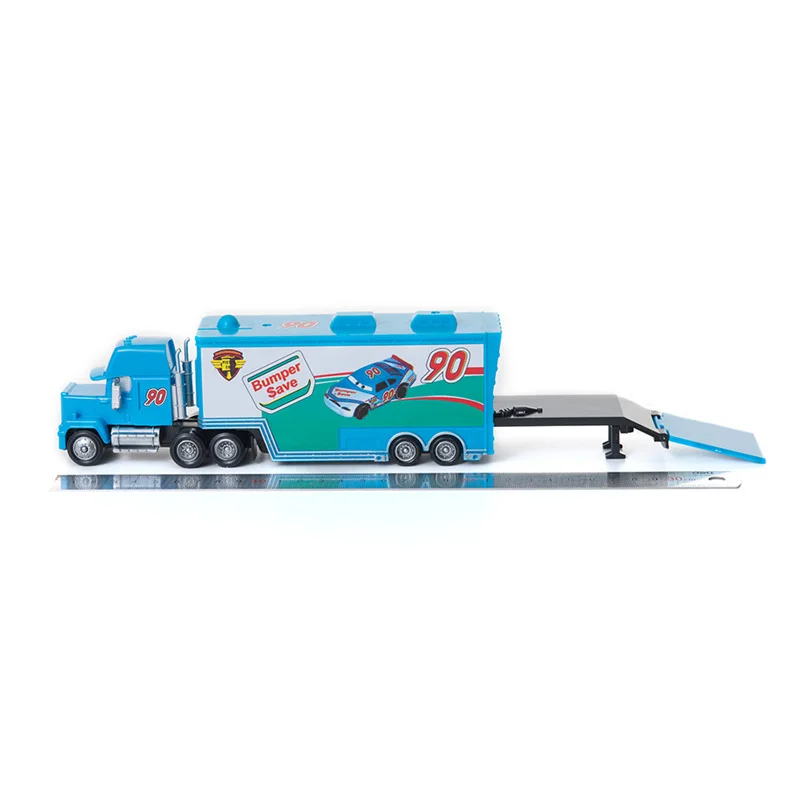 Disney Pixar Cars 2 3 игрушки № 35 грузовик молния McQueen Джексон шторм Рамирез Мак дядюшка 1:55 литой модельный автомобиль игрушка детский подарок