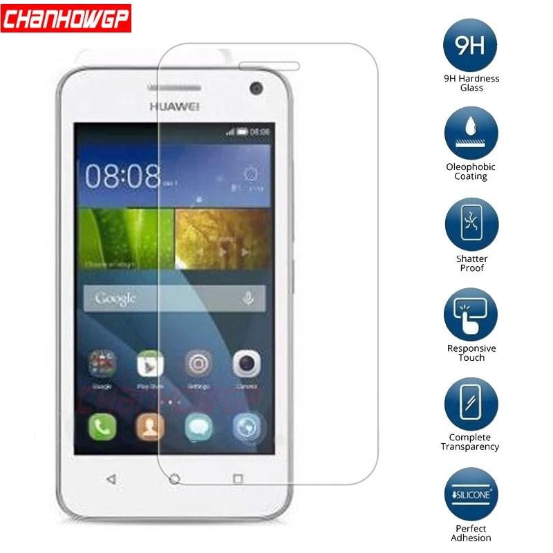 Закаленное Стекло для huawei Y3 Y360 Y3C U03 U23 U31 U12 U42 Y336 Экран Защитная пленка Ascend Y330