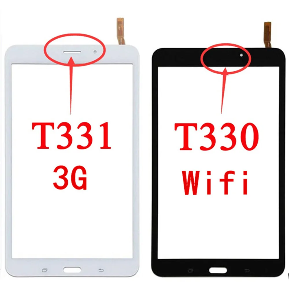 Для Samsung Galaxy Tab 4 8 0 T331 (версия 3G) T330 Wifi) дигитайзер сенсорный экран замена!