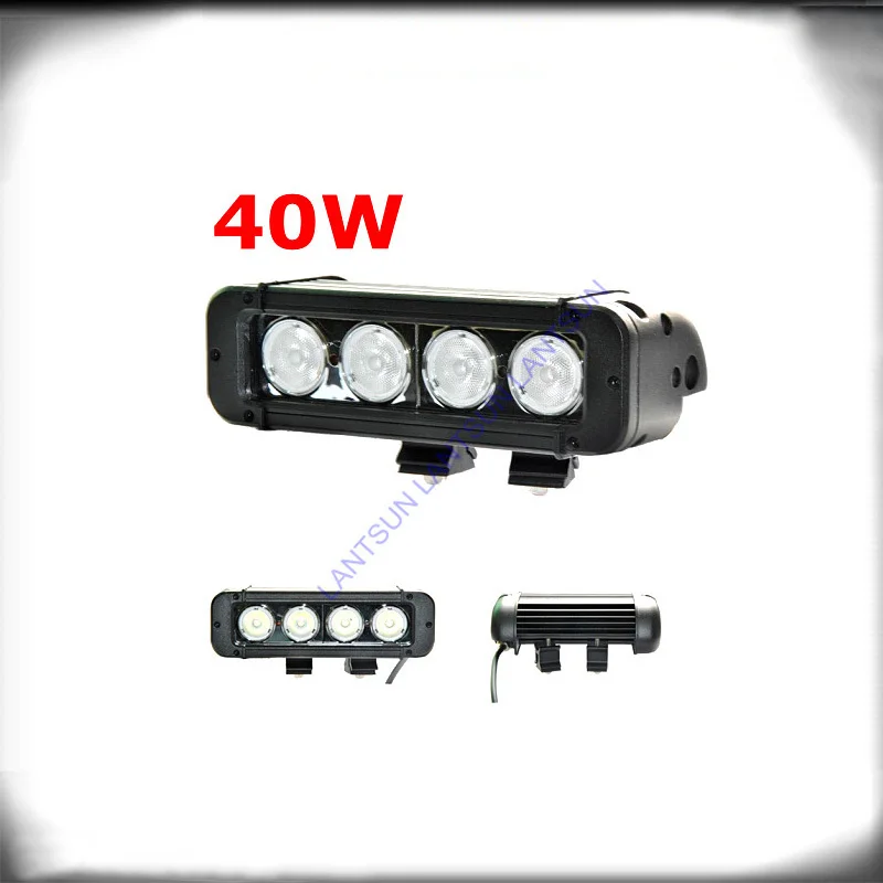1 шт DC10-30V IP68 Водонепроницаемый 10 Вт светодиодных чипов 8 дюймов 40w светодиодный