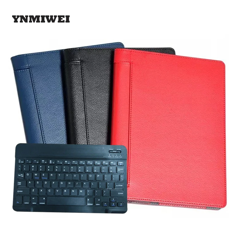 Bluetooth клавиатура чехол для lenovo Yoga Tab 3 Pro 10 YT3-X90 X90F X90M X90L из искусственной кожи Текстура личи планшет чехол Защита