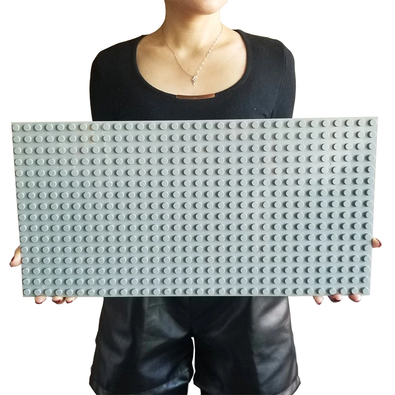 

Big Bricks Baseplate 16*32 24*24 Dots DIY Base Plate Big Building Blocks Toys For Children Kid Compatible Leogoed & Duplos