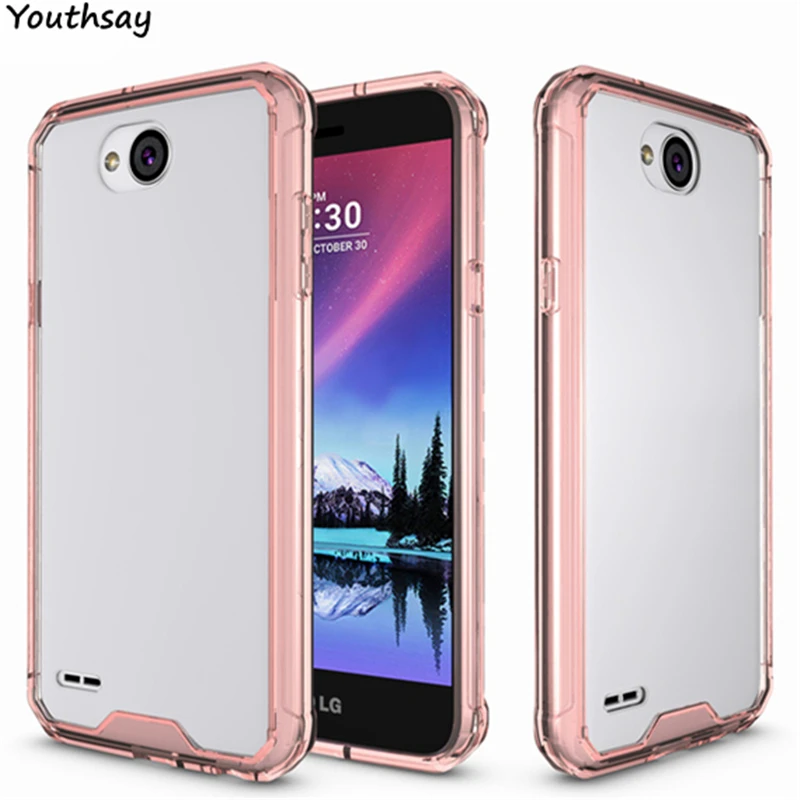 Youthsay For Case LG X Power 2 M320 M320N Transparent Armor Cases Cover LV7 Phone |