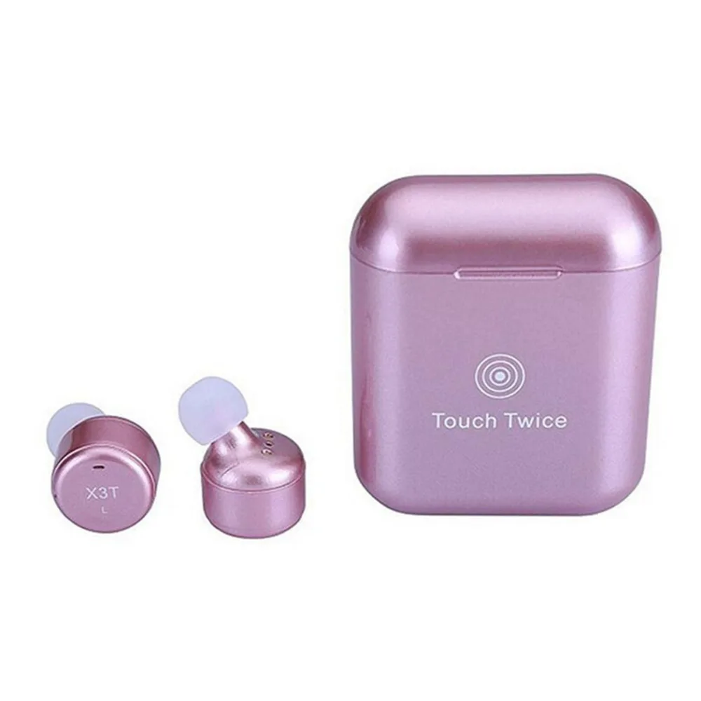 Портативные наушники TWS X3T беспроводные wtih зарядное устройство коробка Bluetooth Bass X1t