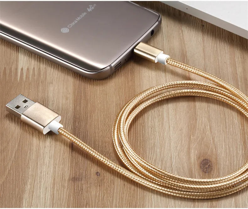 Suptec Micro USB кабель 2.1A Быстрая зарядка нейлоновая оплетка USB зарядное устройство для Xiaomi huawei LG samsung мобильный телефон usb зарядный шнур