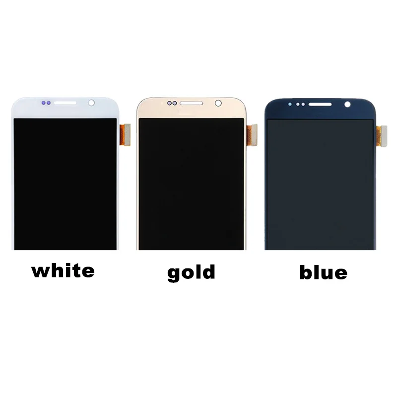 Для Samsung galaxy S6 G920 ЖК-дисплей сенсорный экран дигитайзер G920i G920P G920f G920V G920A G920W8