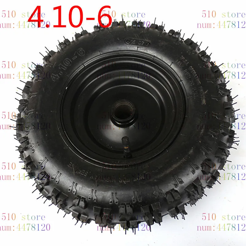 GOOD QUALITY 4.10-6 /3.50-6 tyre ATV Quad Go Kart 47cc 49cc Chunky 4.10-6Tire inner tube Fit All Models | Автомобили и мотоциклы