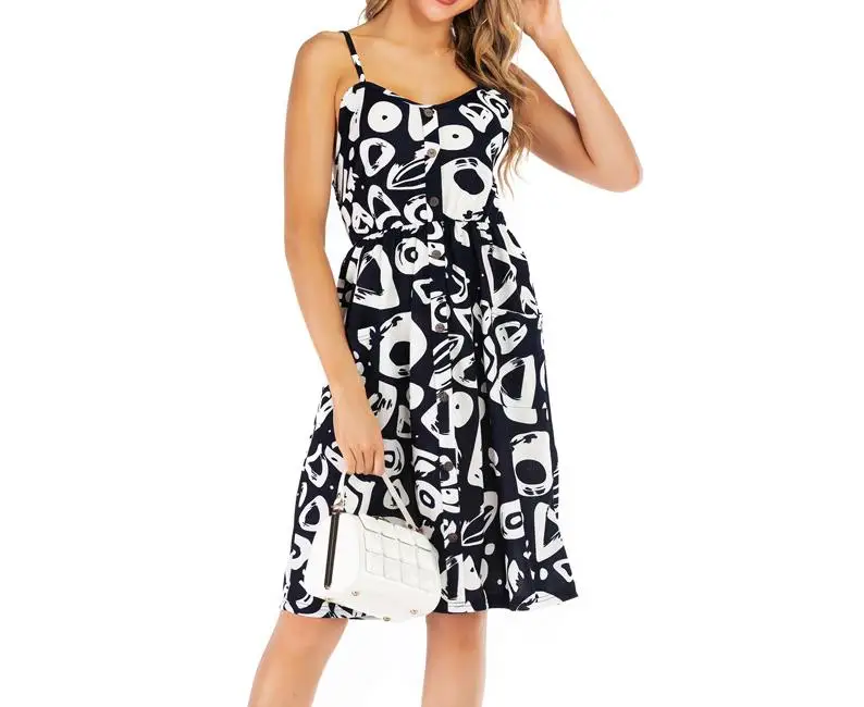 Suvance модное летнее пляжное платье с открытой спиной и высокой талией Размеры S-xl