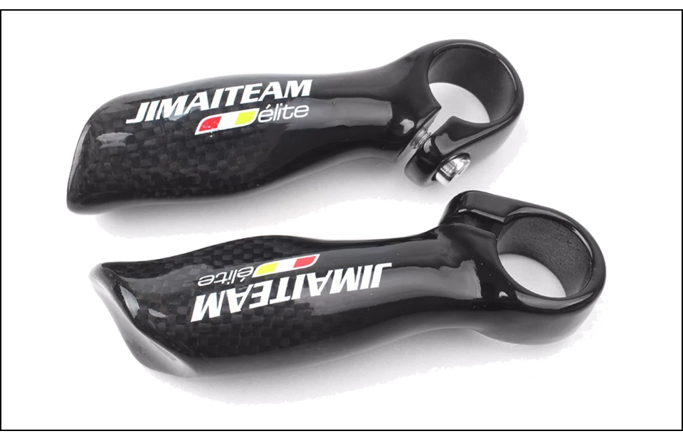 JIMAITEAM 20-22,5 мм ручка для руля велосипеда 3K глянцевое углеродное волокно для горного велосипеда