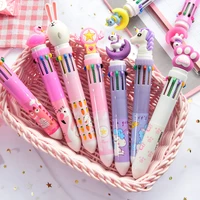 kawaii dream unicorn flamingo rabbit 10 colors chunky ballpoint pen school office supply gift stationery papelaria escolar