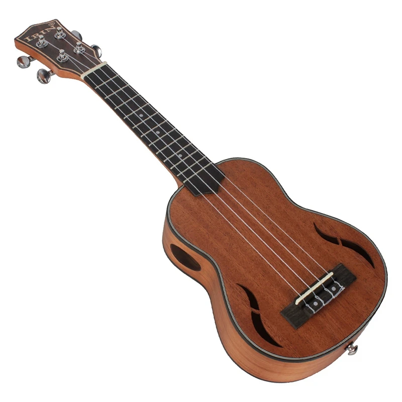 Irin Сопрано Гавайская гитара 21 дюймов ореховое дерево акустическая гавайская 4 - Фото №1