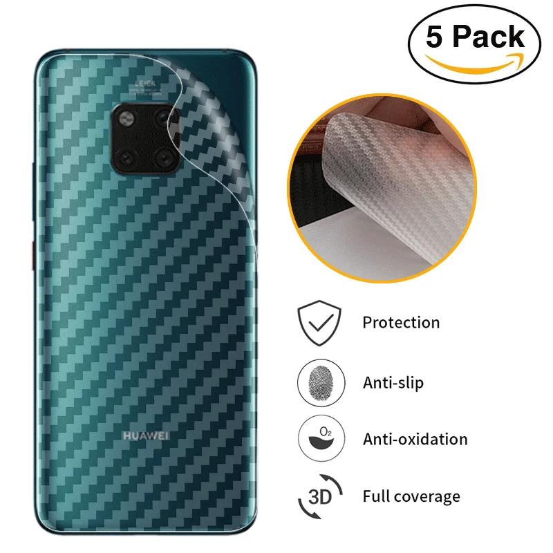 Для Huawei Mate 20 Pro прочная 3D защитная пленка из углеродного волокна против