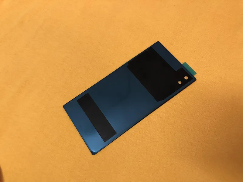 Задняя стеклянная крышка корпуса для sony Xperia Z5 E6603 E6633 E6653 E6683 Крышка батарейного отсека чехол+ логотип+ клей