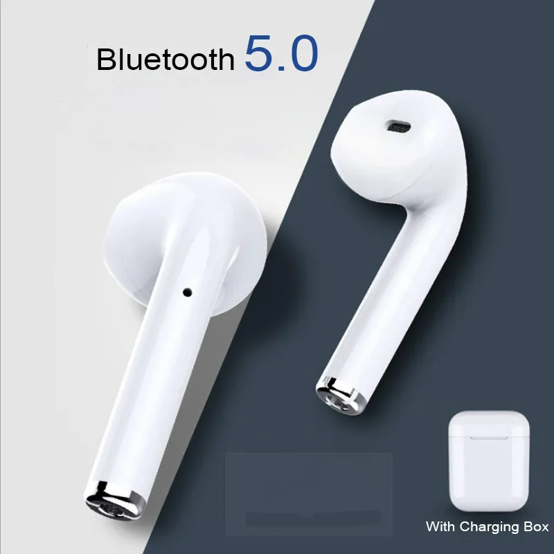 I7s TWS мини беспроводные Bluetooth наушники стерео гарнитура микрофон для Iphone Xiaomi всех