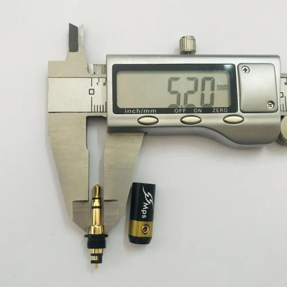 2pcs TAIWAN High quality 24K Gold Plating Pure Brass 3.5mm headphone audio plug | Электроника