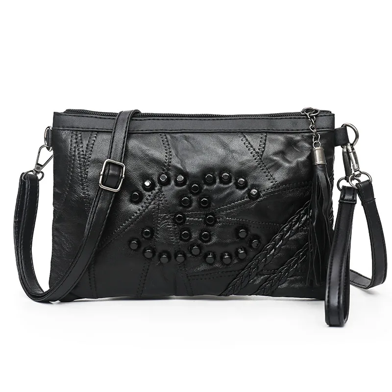 classics Women's Designer Luxury Handbag 2019 Fashion New sheepskin Leather Women Handbags Shoulder Simple Messenger Bag Y-1108J |