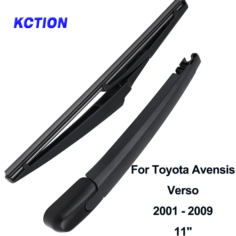 rear wper arm Гибридная щетка стеклоочистителя для лобового стекла Toyota Avensis T250, рычаг заднего стеклоочистителя из натурального каучука, автомобильные аксессуары, 2003, 2007, 2008 - Цвет: rear wper arm