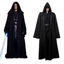 Unisex Halloween Jedi/Sith Knight Cloak Cosplay Adult/Kids Hooded Robe Cloak Cape Halloween Cosplay Costume Only Cape