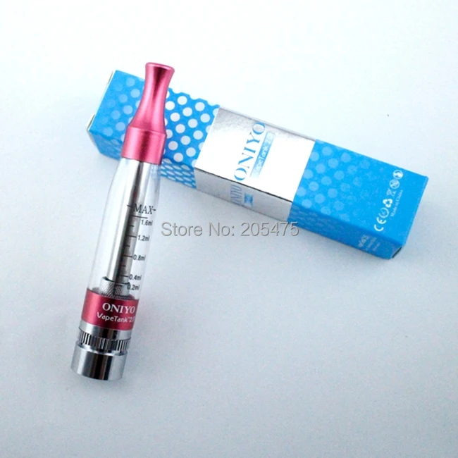 High Quality Atomzier ONIYO Vape tank 2.0 airflow control dual coil 1.6ml Oniyo vapetank fit for 510 thread (2.0 ohm) | Электроника
