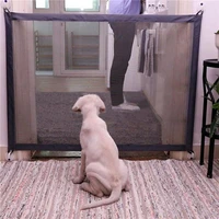 dropshipping baby safety doors dog fence gate guard safety enclosure fences gate mesh isolation network guardrail safety doorway