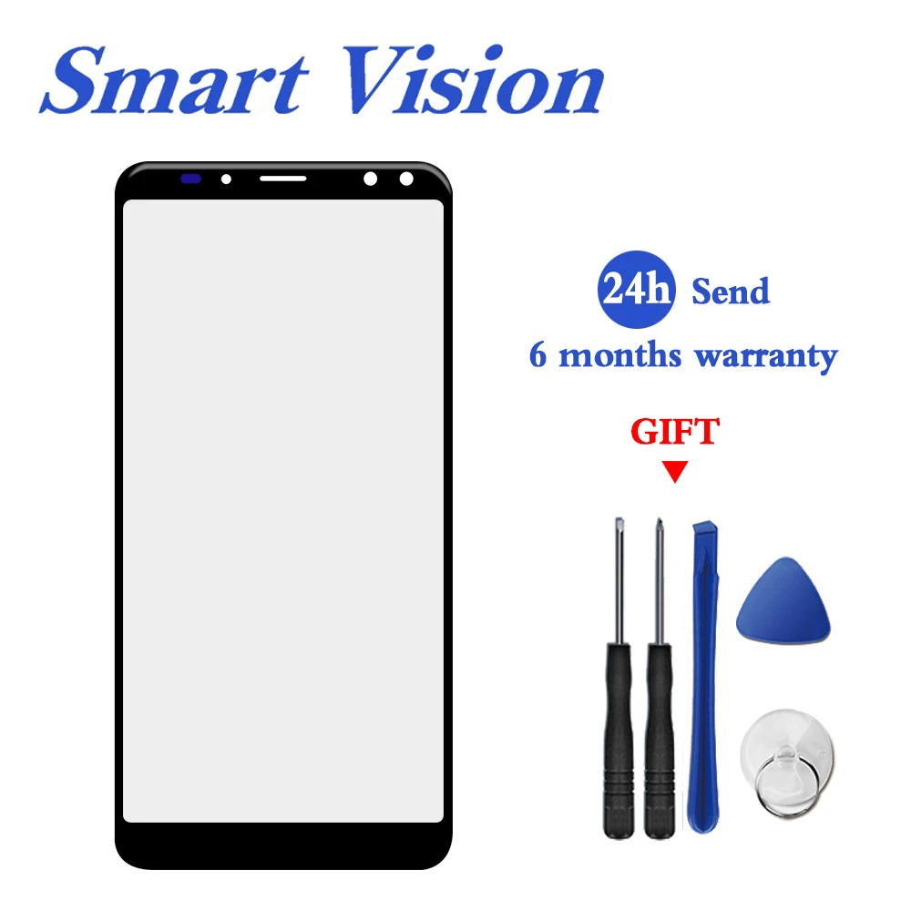 Переднее стекло Oukitel K6 100% Оригинальный сенсорный экран внешнее для телефона +