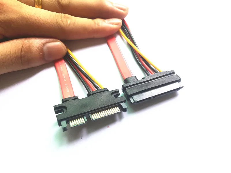 

5 . 30 50 22Pin SATA - 7 + 15- ATA SATA Power