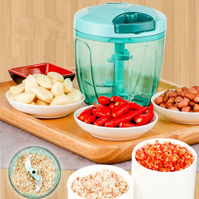 900 мл бытовая мясорубка измельчитель Многофункциональный кухонный комбайн для