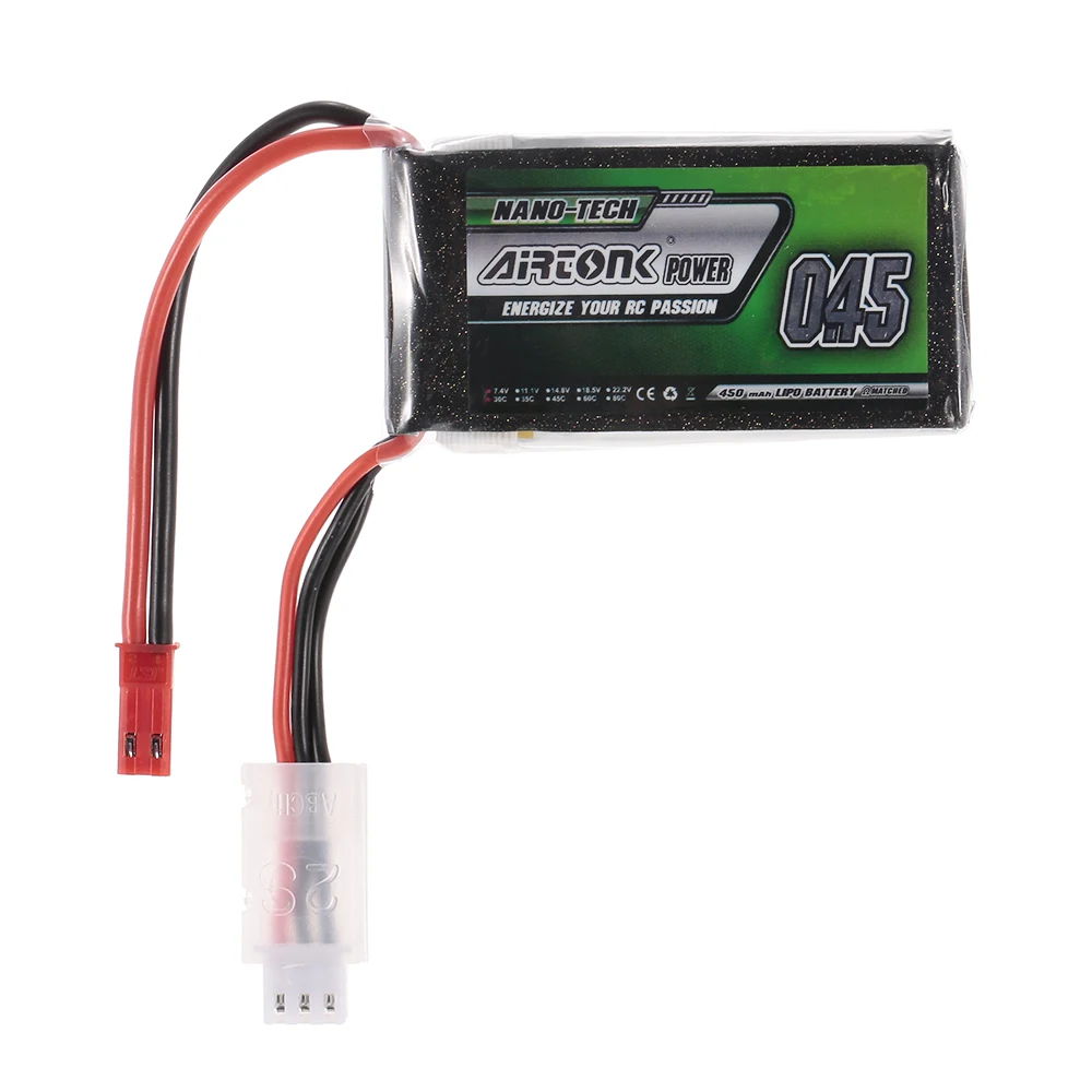 7 4 V 450mAh 600mAh 850mAh 1000mAh 1100mAh 30C 2S перезаряжаемый Li-Po аккумулятор JST разъем для