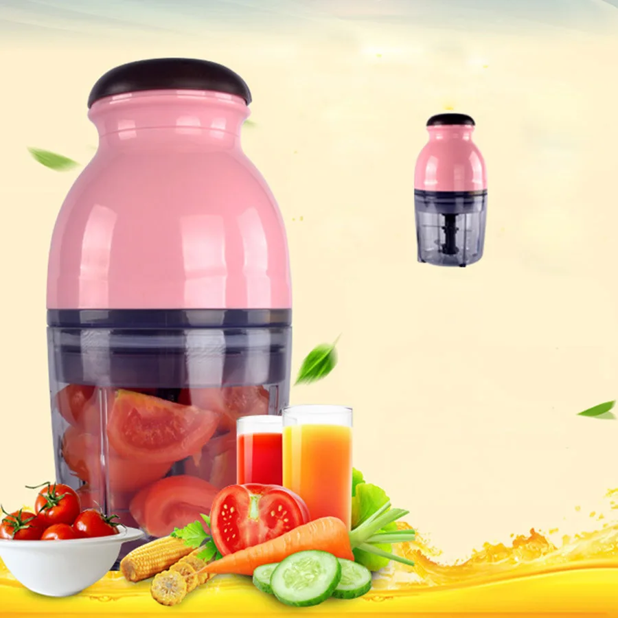 Бытовой мини электрический миксер блендер фрукты овощи еда Мясорубка