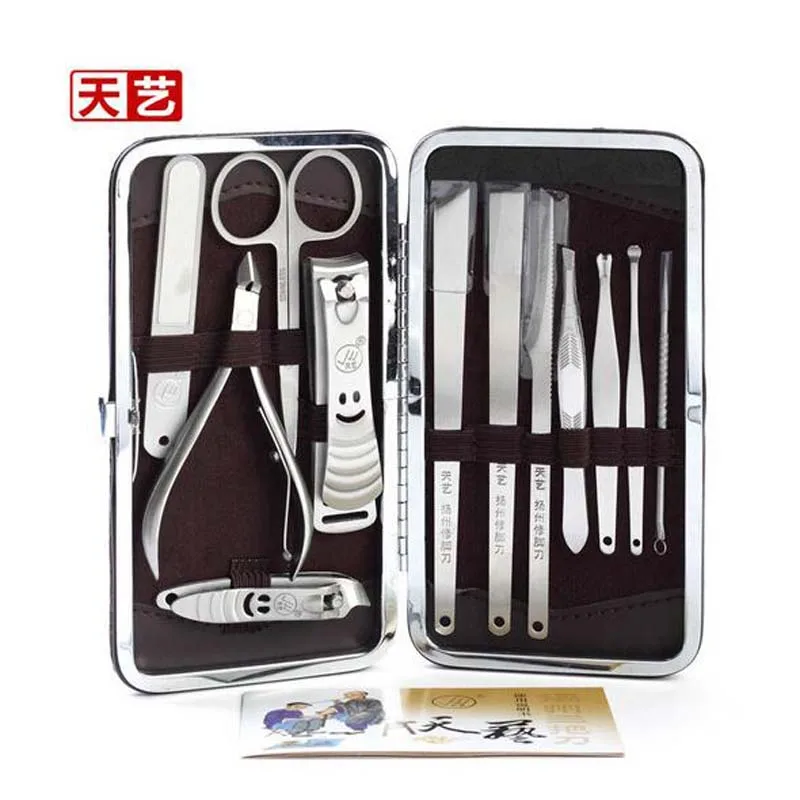 Профессиональные 12 шт./компл. инструменты для дизайна ногтей личного ухода за