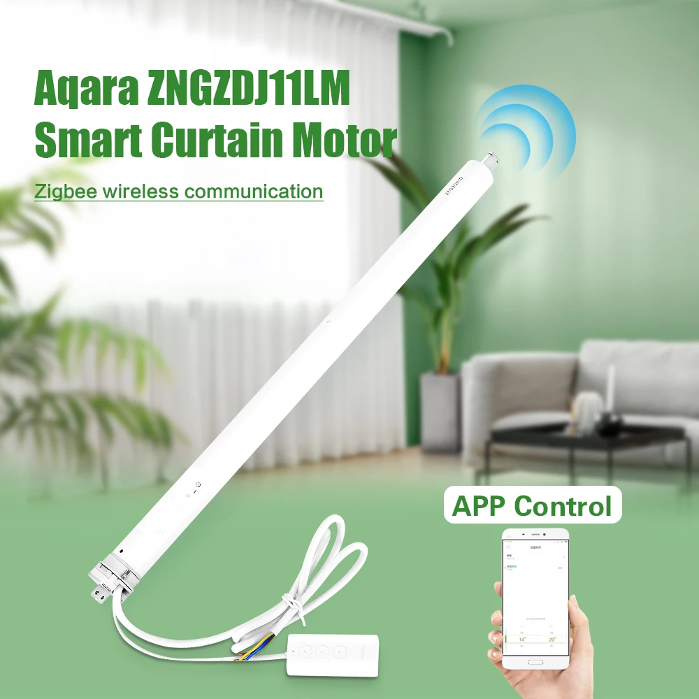 Xiaomi Aqara ZNGZDJ11LM умный занавес мотор Zigbee умный дом приложение управление Wifi версия автоматический занавес управление