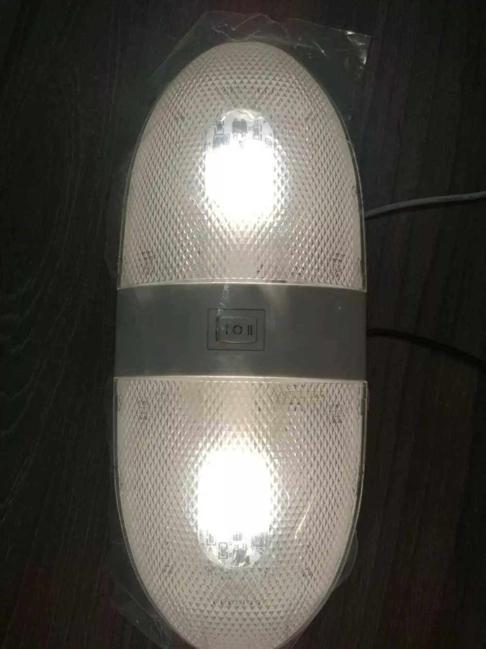 2pcs RV светодиодный 12 V 4W светильник потолочный кемпер прицеп морской одиночный купол светильник 12 вольт