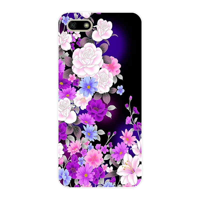 44 14 силиконовый чехол для huawei Honor 7A, чехол 5,45 дюйма, мягкий чехол для телефона huawei Honor 7A 7 A, DUA-L22, русская задняя крышка, чехол, бампер - Цвет: 44