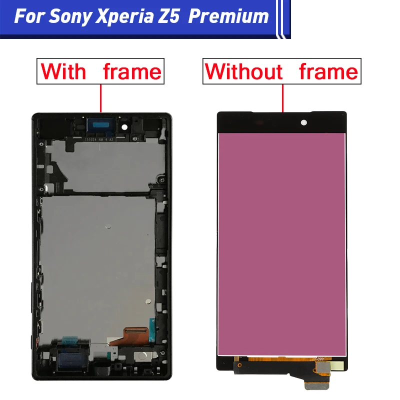 Для SONY Xperia Z5 Премиум ЖК + сенсорный экран дигитайзер в сборе для Sony E6853 E6883 E6833
