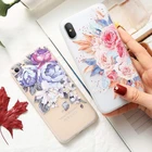 3D чехол с цветочным рисунком для apple iphone 6, 6s, 7, 8 plus, x, xs, силиконовая Мягкая задняя крышка с мультяшным рисунком для iphone 11 Pro max, 5SE, xs, max, xr