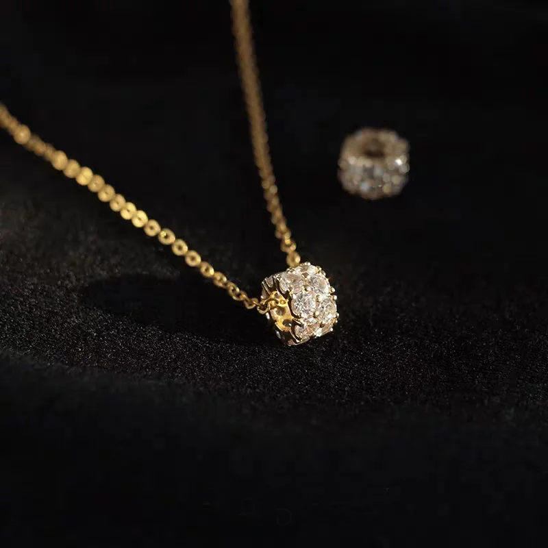 Корейский темперамент простое ожерелье кулон супер вспышка ключицы цепь Женское