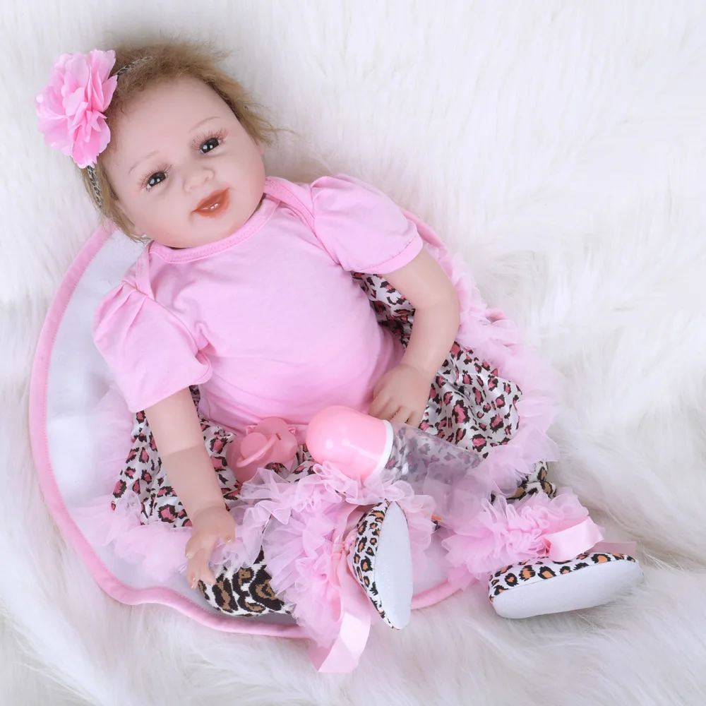 Новые 55 см тканевые куклы для новорожденных модные детские принцесс подарок на