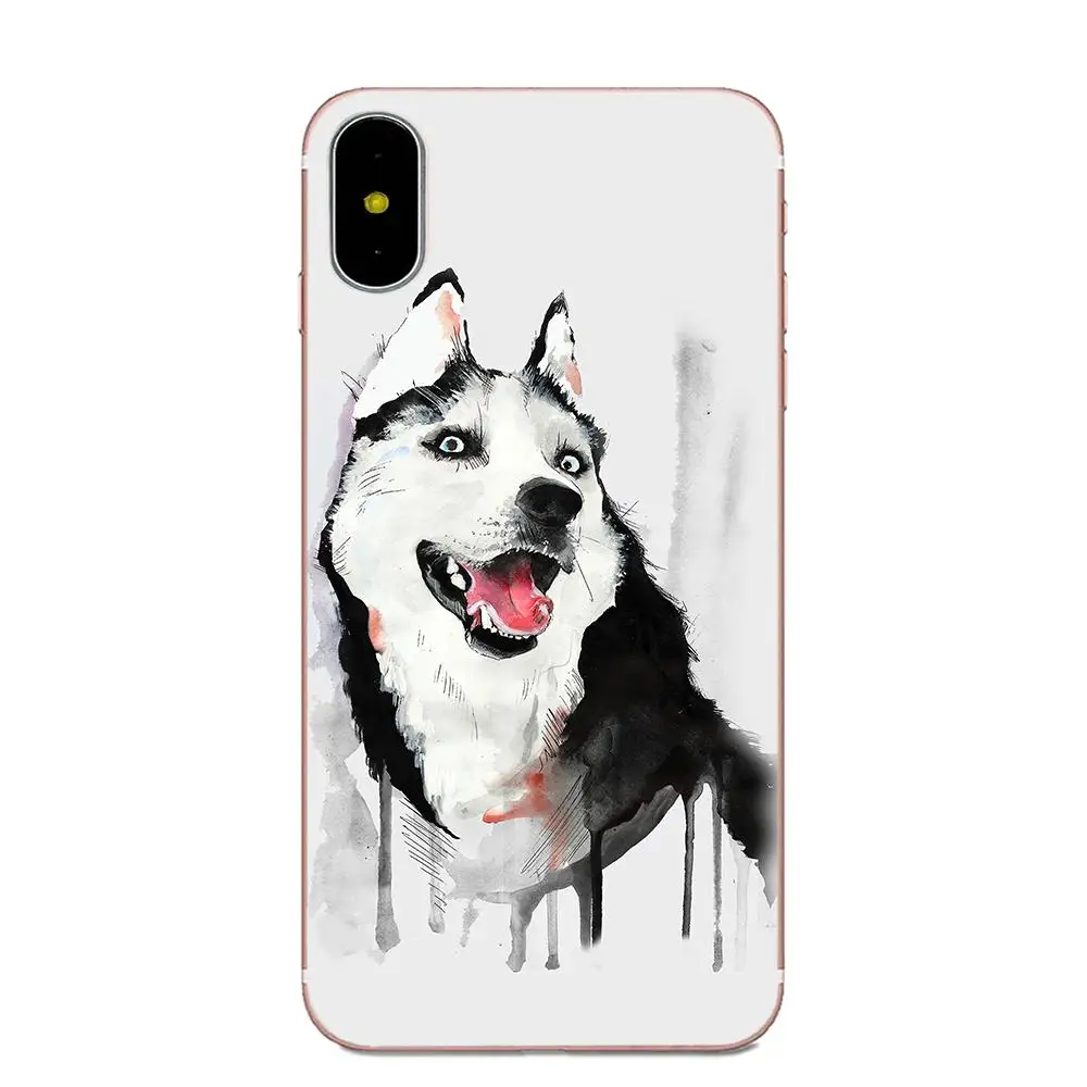 Мягкий защитный чехол с изображением животных орла Хаски льва для Xiaomi Redmi Mi Note 7 8 9