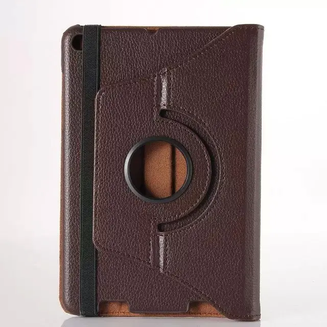 Brown Чехол для Xiaomi Mi Pad 2 7,9 дюймов, высокое качество, кожа, вращающийся на 360, чехол для Xiaomi Mi Pad 3 с подставкой и держателем+ стилус - Цвет: Brown