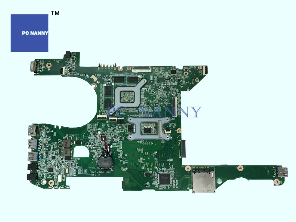 Материнская плата PCNANNY C0NHY 0C0NHY DA0V08MB6D4 для Dell Vostro 3460 3rd Gen DDR3 Nvidia