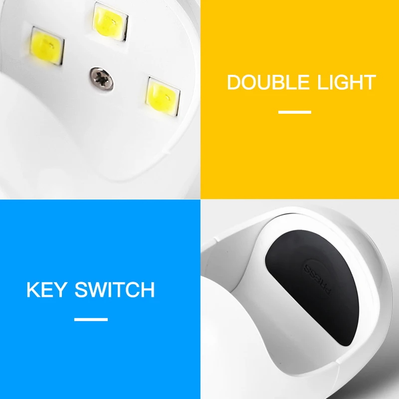 Легко носить с собой-дизайн в форме яйца УФ-лампа Светодиодная Сушилка для ногтей