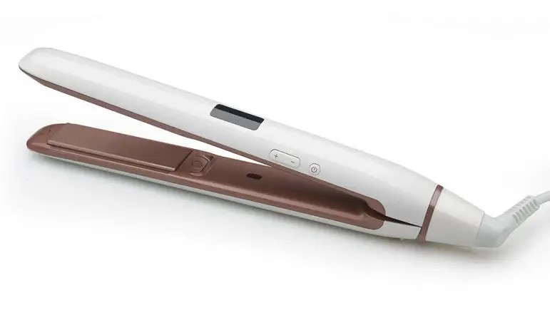 Новинка 2014, профессиональный выпрямитель для волос, железный светодиодный дисплей, керамическая пластина с покрытием, ионная Плойка для завивки, chapinha, плоский инструмент для укладки