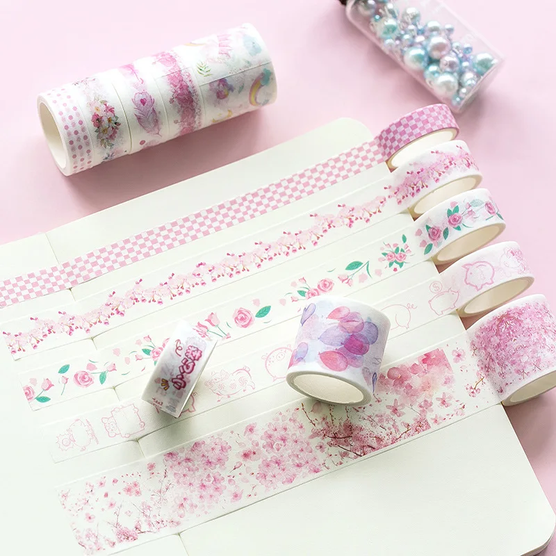 Helpro 20 шт./компл. Подарочная коробка лента Washi Kawaii серия посвященная природе